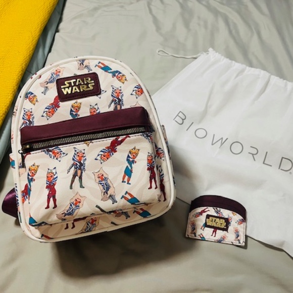 Star Wars Ahsoka Mini Backpack & Card wallet - Picture 1 of 17